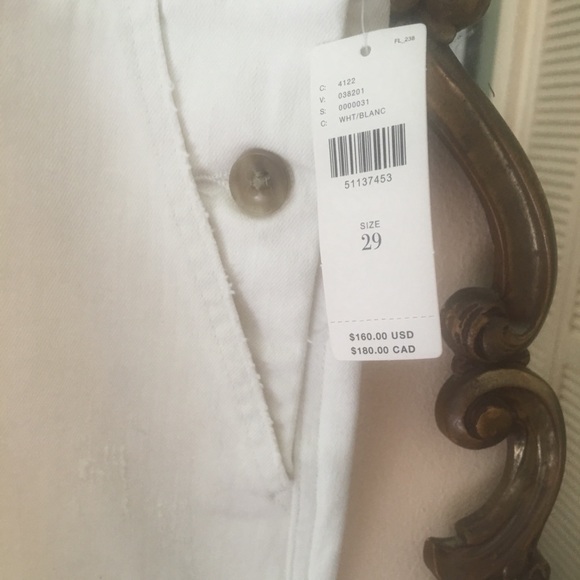 ✨ Anthropologie Pilcro Denim White Overalls - Picture 7 of 7